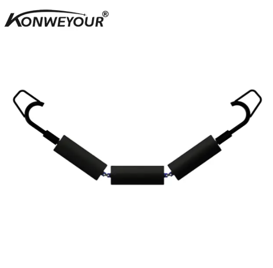 Rubber & Steel Spiral Roller-ku